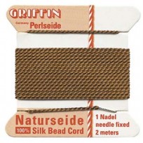 griffin silk cord #4 brown
