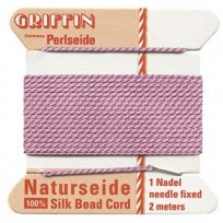 griffin silk cord #4 drk pink