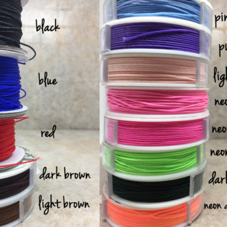 Chinese Knotting Cord Colors