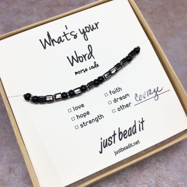 What's your Word Bracelet Box