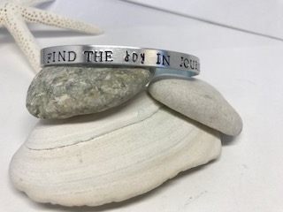 find the joy in journey bangle