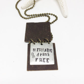 hand-stamped-mermaids-drink-free-necklace-open