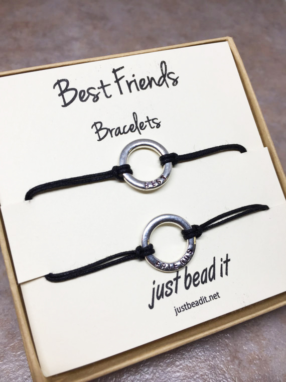 Set of 6 Best Friends Bracelets Custom Mini Infinity Friendship Bracelets  for Six 6 Best Friends Gifts Friendship Jewelry 6 Friendship Gifts