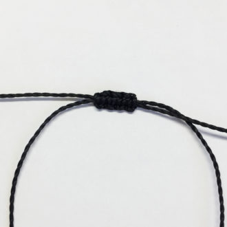 Leo Zodiac Adjustable Bracelet or Necklace Knot
