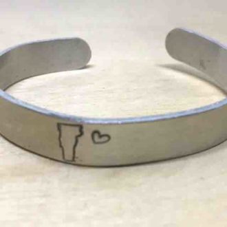 Cuff Bracelet State your Own Vermont