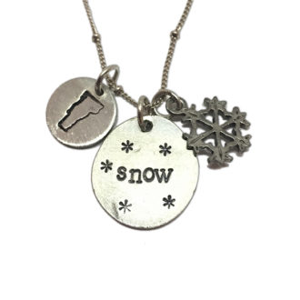Snowflake snow Necklace State