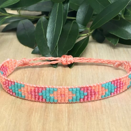 Friendship Bracelet Froot Loops Woven Loom Bracelet Adjustable ...