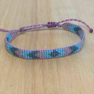 Purple Denim Loom Woven Natural2