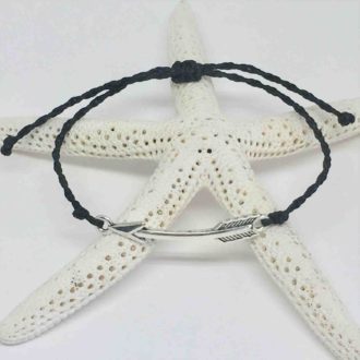Arrow Charm Bracelet Adjustable Starfish