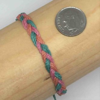 Froot Loops Braided Bracelet Pole Sizing