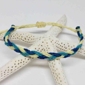 North Star Braided Bracelet Starfish