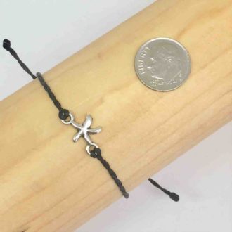 Small Starfish Charm Bracelet Adjustable Pole2