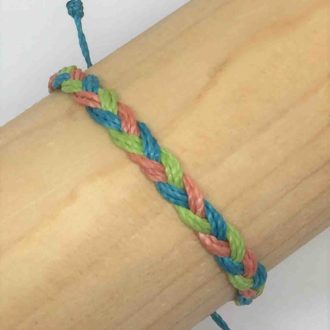 Sorbet Braided Bracelet Pole