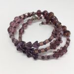 Purple Memory Wire Bracelet Kit