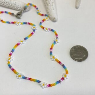 Daisy Chain Necklace Rainbow Connection Starfish