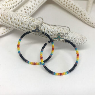 Rainbow-Earrings-Hand-Beaded-Loops-Starfish-3