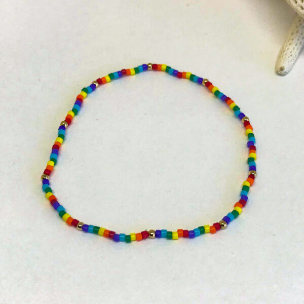 Rainbow-Stretch-Goldfilled-and-Delica-Seed-Bead-Bracelet