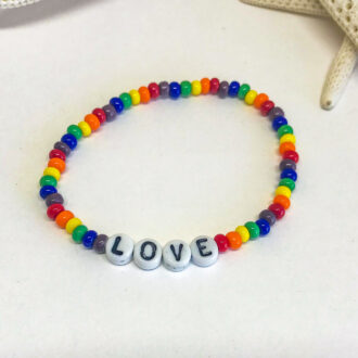 Rainbow-Stretch-Wear-your-Word-with-6_0-Seed-Beads-Bracelets