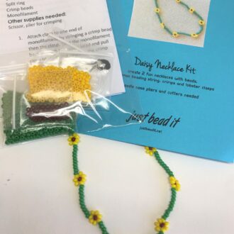Daisy Chain Necklace Kit Sunflower Color Collection