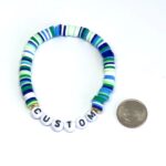 Heishi Clay Stretch Bracelet KidCore Collection Custom Sizing