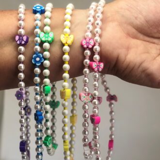 KidCore Pearl Assorted Color Variety Necklace Arm