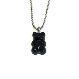 Gummy Bear Necklace Black KidCore Collection