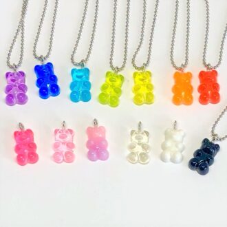 Gummy Bear Necklace Variety Color KidCore Collection