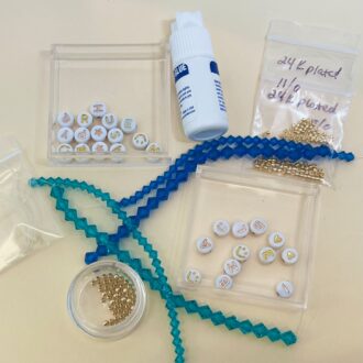 Blue Crystal Kit Contents