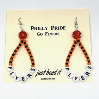 Flyers Earrings Card
