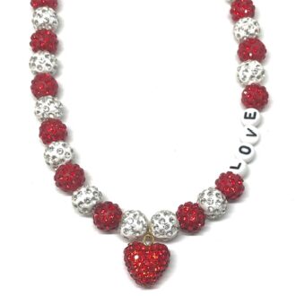 Valentines Bling Necklace