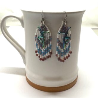 DMB Beaded Dancer Earrings on Mug