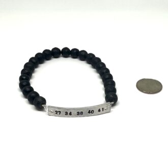 Song Numbers Bracelet DMB w DIme