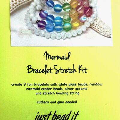 Mermaid Stretch Bracelet Kit / DIY Crafter